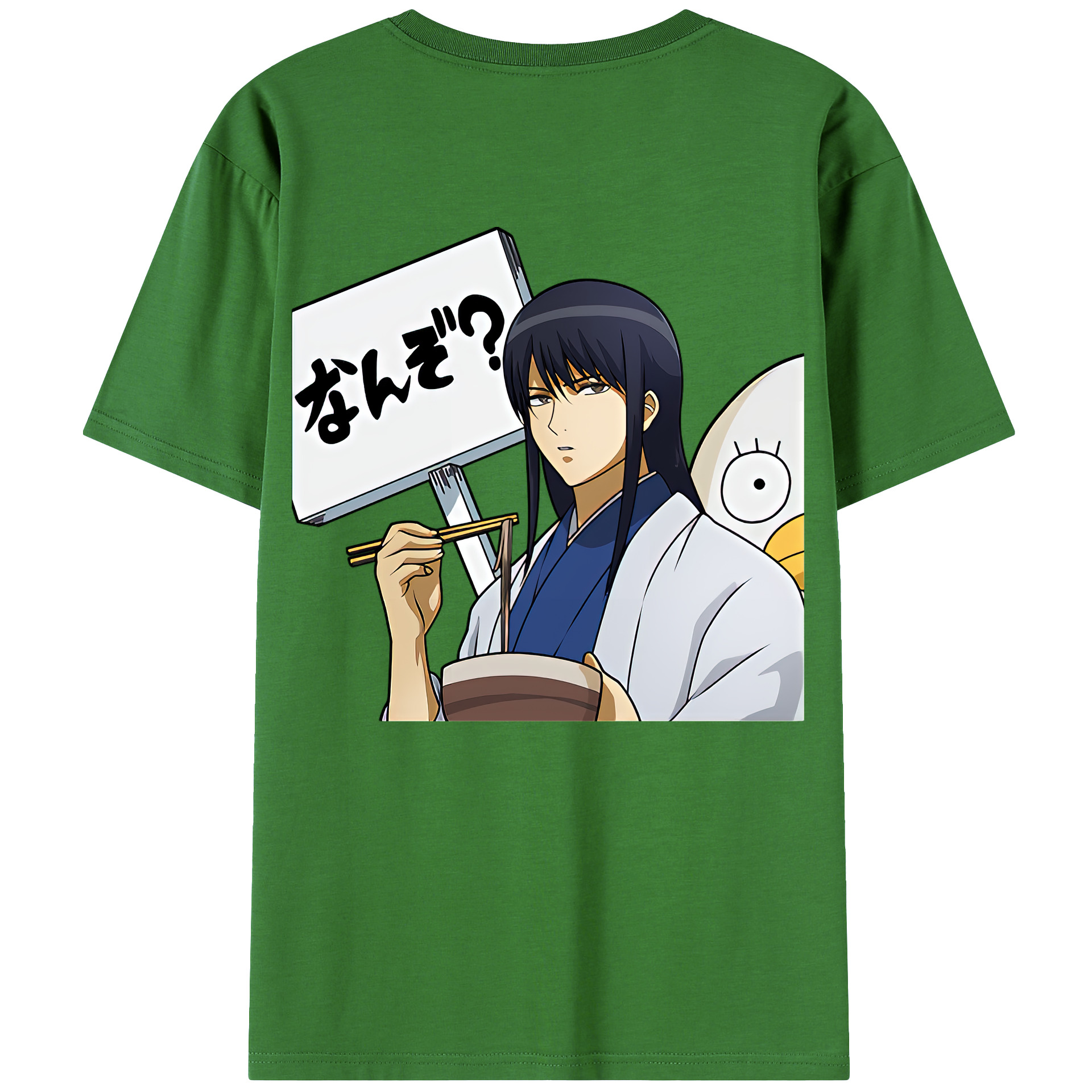 （画像用） ぎんたま 坂田銀時（さかたぎんとき） 神楽 志村新八（しむら しんぱち） GINTAMA Sakata Gintoki Kagura Shimura Shinpachi レディース半袖Tシャツ(バックプリント)